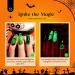 Beetles Halloween Gel Nail Polish Set - 6 Colors Witches Spellbook Collection with Stickers & Rings | Shimmer Pink Purple & Orange for Parties & Gifts - Buy Online on GoSupps.com