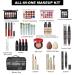 All In One Makeup Kit - Travel Friendly Full Makeup Set for Women & Girls | Foundation Eyeshadow Lipstick Eyeliner Mascara & Brushes - Buy Online on GoSupps.com