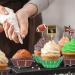 Football Party Supplies: 96-Count Football Cupcake Liners & 96pcs Cupcake Toppe - Perfect for Game Day Birthday and Tailgate Parties - Premium Football Cake Decorations - Football Party Favors - Buy Online on GoSupps.com