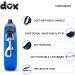 Ddoxx Dog Leash - Reflective Nylon Bite-Proof Roller Break & Lock System 4m for Dogs Up to 10kg - Blue - Buy Online on GoSupps.com