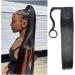 Ponytail Extension Long Straight Ponytail Extension 22 inch Wrap Around Ponytail Natural Synthetic Hair Extensions Clip in Straight Ponytail Hairpiece for Women Ponytail Hairpiece for Women (Color : 22inches Straight 4A - Buy Online on GoSupps.com
