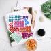SILPECWEE 20 Sheets Solid Color Toe Nail Stickers | Self-Adhesive Polish Strips for Women | Gel Toe Nail Art Manicure Sticker Set with Nail File - Buy Online on GoSupps.com