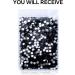 YHMQ 2160 Pieces Black Rhinestones for Nails - SS20 Nail Crystals (4.6-4.8mm) | Premium Quality Nail Art Supplies - Buy Online on GoSupps.com