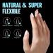 Buy Tomicca 504 Pieces Short Almond Nail Tips Soft Gel Complete Cover | Pre-Polished Artificial Nail Tips for Salon 12 Sizes Available - Buy Online on GoSupps.com