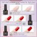 PEACECOLOR 7ML Base and Top Coat Matte Top Coat 8ML Nail Prep Dehydrator and Primer Kit Shine Glossy Finish Long Lasting for DIY Nail Art Design at Home Beauty Gifts color 201 - Buy Online on GoSupps.com
