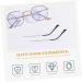 Villful Anti-Slip Glasses Holder & Replacement Bracket - Metal Eared Hooks Silver Alloy Glass Accessories | International Shipping Available - Buy Online on GoSupps.com