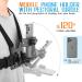 Mobile Phone Chest Strap Mount for VLOG/POV with GoPro & Action Cameras | iPhone 13 12 11 Pro Max Samsung | Adjustable Holder for Cell Phones 4-7in - Buy Online on GoSupps.com