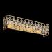 Windsor 4-Lt Crystal Bath Light Fixture - Carbon & Havana Gold | Elegant International Shipping - Buy Online on GoSupps.com