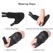 Bunion Corrector Brace - Toe Straightener & Pain Relief for Hallux Valgus - Nighttime Support for Women & Men - Black - Buy Online on GoSupps.com