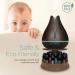 Aromatherapy Essential Oil Diffuser Gift Set with 20 Oils - 400ml Ultrasonic Diffuser, Rotating Stand - 4 Timer, 7 Light Settings - Buy Online on GoSupps.com