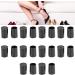 High Heel Tip Repair Kit - 10 Pairs Black CPU Polyurethane Protectors (11mm Inner Diameter) for Shoe Repair - Buy Online on GoSupps.com