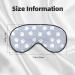 Cute Hamster Sleep Mask | Adjustable Double-Sided Eye Covers for Soft Sleep & Eye Edema Relief | International Shipping Available - Buy Online on GoSupps.com
