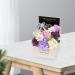 Buy Carnation Flower Soap Gift Box | Beautiful Purple Bath Soap for Weddings Teachers Day & Graduations | 12cm x 12cm x 18cm - Buy Online on GoSupps.com