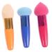 Ipetboom 3pc Concealer Sponge Cream Foundation Brush Sponge Stick Makeup Gel Removing Tool Mushroom Facial Foundation Makeup for Powder Cream Lip Brush Travel Paint Eyes