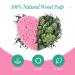 60-Count Compressed Heart Shaped Facial Sponges | Exfoliating & Cleansing | 100% Natural Reusable Sponge for Estheticians | Pink - Buy Online on GoSupps.com