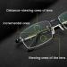 Buy Outfany Intellireaders Titanium Reading Glasses 3.5X - Stylish Grey Readers for Men & Women | International Shipping Available - Buy Online on GoSupps.com