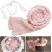 Spokki 2PCS Baby Props Photography Wrap Kit - Handmade Pearl Wrap Blanket with Headband | Newborn Outfits for Photography - Pink | 35.5 X 67 inch - Buy Online on GoSupps.com