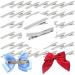 ZOENHOU 300 Pieces 45mm Crocodile Hair Clips Metal Alligator Hair Clips Hair Sectioning Clips Single Prong Hairpins Barrette Curl Clips for Hair Styling DIY Bows Silver