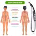 Handheld Rechargeable Acupuncture Massager 5 in 1 Home Use Meridian Device for Arm Leg Waist Shoulder Neck USB Charging - Buy Online on GoSupps.com