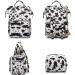 Diaper Bag Backpack for Baby Girls  Yusudan Mom Waterproof Large Nappy Bags for Women Cow Print White - Buy Online on GoSupps.com