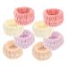 PACKOVE 8pi ces Bracelets Nettoyants pour Visage Flanelle Portables et Pratiques Lot pour Femmes et Voyages