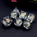 PJOY Clear Rainbow DND Dice Set - 7PCS Iridescent Resin Polyhedral RPG Game Dungeons and Dragons Gifts - Buy Online on GoSupps.com