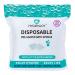 HYGIENJOY--Rinse Free Bath Sponges (25-counts) Body Wipes For Adults Bathing--Extra Thick,No Residue Shower Wipes for Adults no rinse,For the Elderly,For the Injured,For the Bedridden,Also For Campers and Hikers,Sponges Ba