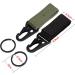 Coolty 10-Piece Tactical Carabiner Set - Durable Backpack Clips & Nylon Belt Buckles for Camping Hiking & Outdoor Adventures | International Shipping Available - Buy Online on GoSupps.com
