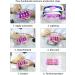 Slymeay Coffin False Nails Long Fake Nails Gold Glitter Press on Nails Acrylic False Nails for Women and Girls(tuhaojin-XS) - Buy Online on GoSupps.com