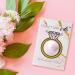 Bridesmaid Proposal Cards with Bath Bombs - 6 Pack | Perfect Bridesmaids Proposal Gifts | Ring Style | Will You be My Bridesmaid Card Pack - Buy Online on GoSupps.com