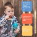 Nuby 12oz No Spill Sip-it Sport Cup 2 Pack - Soft Spout, Lid, 12+ Months - 2 Count - Print & Colors May Vary - Buy Online on GoSupps.com