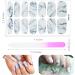 Chic Style Nail Polish Stickers - 168 Self-Adhesive Strips with Glass File - Buy Online on GoSupps.com