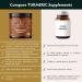 TRIBE ORGANICS 1050mg Turmeric Curcumin C3 Complex Supplement - Natural Anti-Inflammatory Support - Buy Online on GoSupps.com