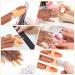 LIONVISON Flexible Nail Practice Hand Kit - Movable Mannequin Hand with 300PCS Nail Tips, File, Brush and Clipper - Buy Online on GoSupps.com
