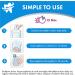 Retainer Cleaner Tablets - 120 Tablets, 4 Months Supply - Dentasheen for Fresh, Stain-Free Retainer, Aligner, Gum Shield, Mouth Guard, Denture Cleaning - Buy Online on GoSupps.com