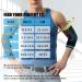 NuCamper Epicondylitis Elbow Bandage 2 pieces compression band elbow bandage for women and men nonslip bandage for gym bodybuilding calisthenics and training Blue M Blue M - Buy Online on GoSupps.com