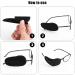 6pcs Eye Patches for Glasses  Reusable Non-Woven Fabric Black Eye Patches to Cover Left Right Eye Improve Vision for Kids' & Adults' Lazy Eye Amblyopia Strabismus (Medium) - Buy Online on GoSupps.com