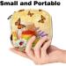 Butterfly Insects Honey Storage Bag | Portable Menstrual Cup & Pad Pocket for Teen Girls & Women - Buy Online on GoSupps.com