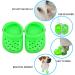 YAWMLYE 2 Pairs Puppy Dog Clogs Sandals with Anti-Slip Sole - Green | Pet Festival Gifts - Buy Online on GoSupps.com