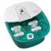 Foot Spa Bath Massager with Heat  Pedicure Foot Soak Tub for Feet Stress Relief with Massage Rollers  Bubble Jets  Vibration  Detachable Pedicure Stone  Foot Soaker with Temperature Control&Red Light