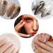 Buy Hoinco 12 PCs Metallic Gold & Silver Nail Art Foil Flakes - 2 Boxes Festival DIY Accessories - International Shipping Available - Buy Online on GoSupps.com