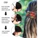 Spiral Hair Ties Ponytail Holder Bendable Hair Ties For Long Braids Elastic Hair Ties Curly Hair Accessories Dreadlock Accessories For Men And Women (Red) style1 - Buy Online on GoSupps.com