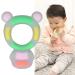 Shop BPA Free Cartoon Bear Baby Teether - Soft Silicone Chew Toy for 0-6 Months - Safe & Durable (Pink) - Buy Online on GoSupps.com