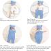 Cute Unisex Newborn Baby Sleeping Bag | Thicken Cotton Blanket Swaddle | Baby Girl Gift 0-6 Months (Blue) - Buy Online on GoSupps.com