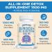 All-in-One Detox Binder Supplement 1500 MG - High Bioavailability Liver & Gut Detox with Activated Charcoal Zeolite & Bentonite Clay - 90 Vegan Capsules for Toxin Cleanse - Buy Online on GoSupps.com