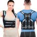 Back Brace Posture Corrector for Men and Women: Full Upper and Lower Back Support Shoulder Straightener Pain Relief for Neck Spine Scoliosis Hunchback and Thoracic Conditions Sizes Black L Large