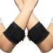ABSOAR Breathable Elbow Strap Support Brace Tennis Golfer Pain Relief Strain Compression Adjustable Men Women (Pair/Black)