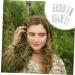 POPETPOP 20 Sheets Imitation Eco Eyebrow Sticker Eyebrow Trimming 4d 21.5X14cmx2pcs Blackx2pcs - Buy Online on GoSupps.com