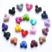 20 PCS Multi-Colored Mini Hair Clips for Girls & Women - Cute Mice Ears Design - Buy Online on GoSupps.com