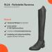 Buy RL24 Women's Riding Boots Ravenna - Stylish Synthetic Leather Lace-Up Boots with Zipper Extra Soft Inner Lining Sizes 37-42 EU - Black - Buy Online on GoSupps.com